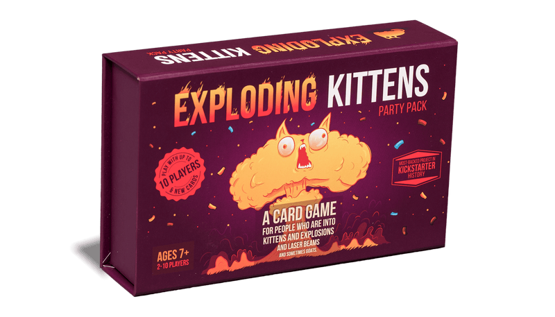 Exploding Kittens Board Game Party Pack Edition EN-Exploding Kittens-Ace Cards & Collectibles