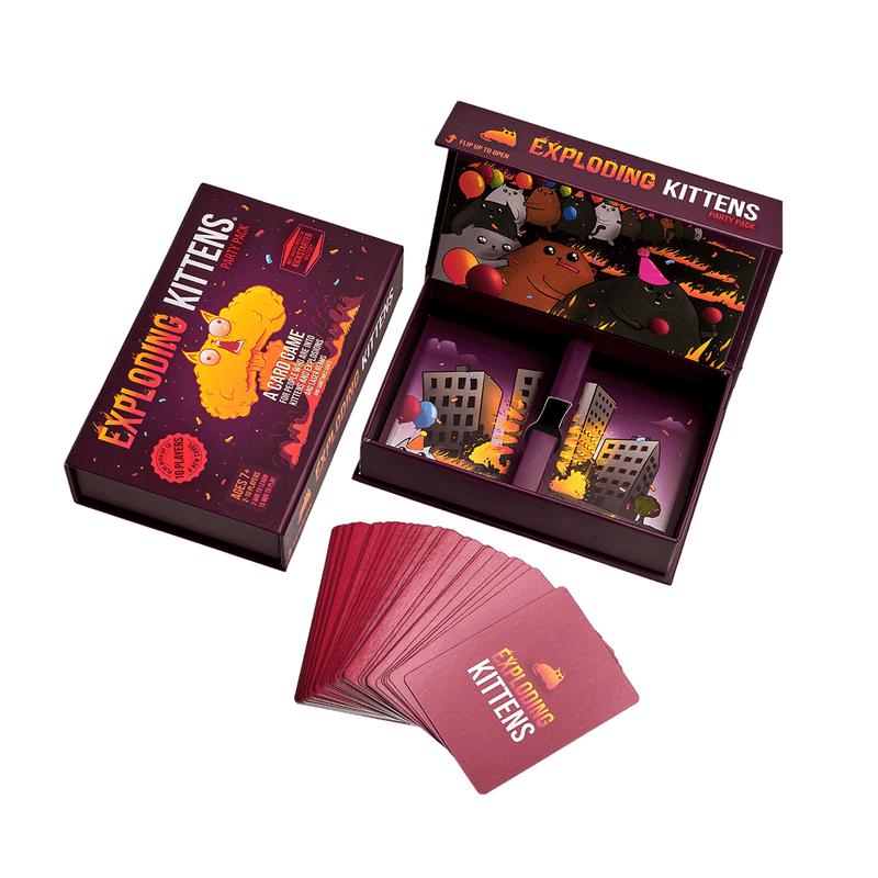 Exploding Kittens Board Game Party Pack Edition EN-Exploding Kittens-Ace Cards & Collectibles