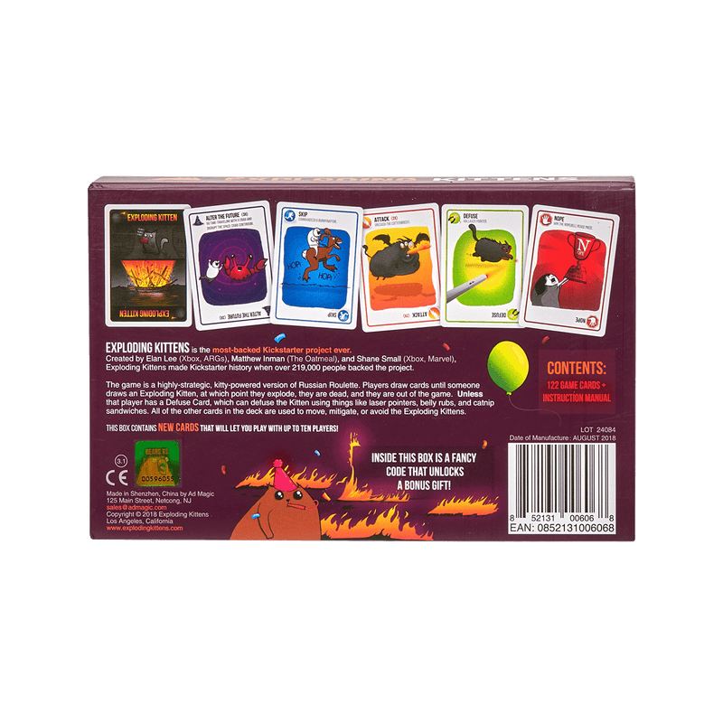 Exploding Kittens Board Game Party Pack Edition EN-Exploding Kittens-Ace Cards & Collectibles