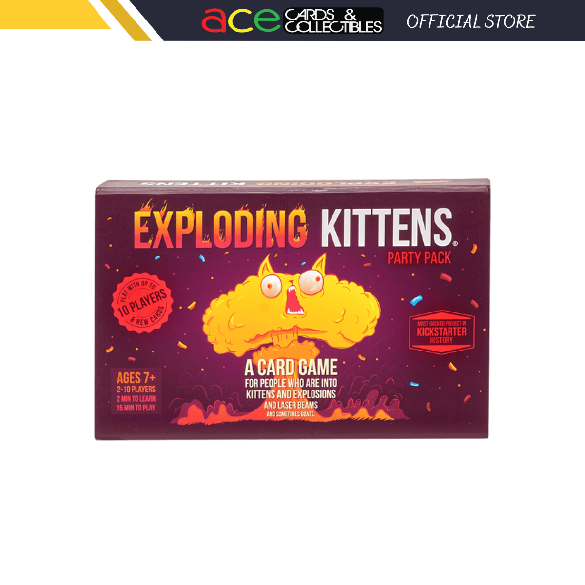 Exploding Kittens Board Game Party Pack Edition EN-Exploding Kittens-Ace Cards & Collectibles