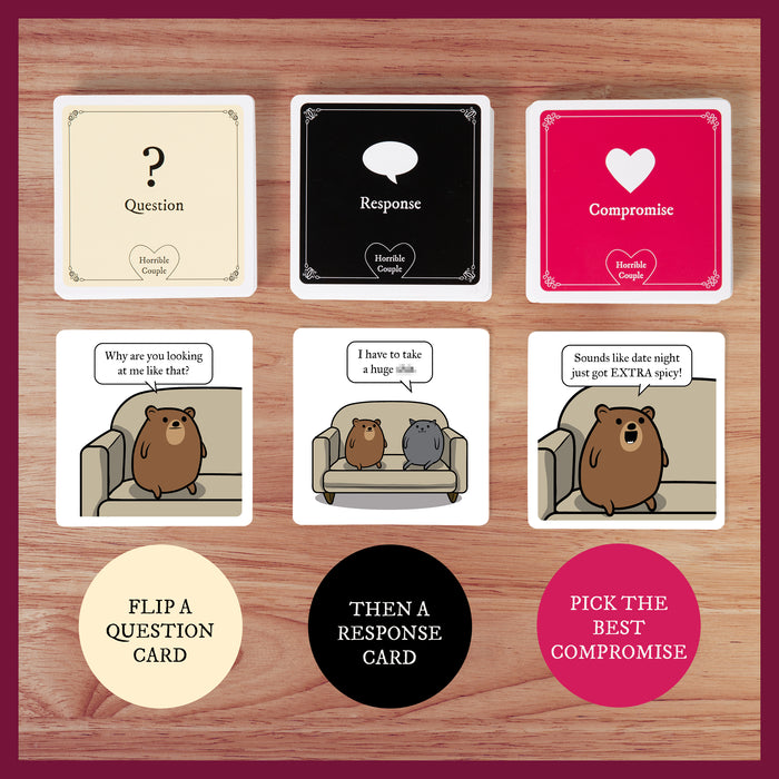 Exploding Kittens: Horrible Couple "Extra Horrible Edition"-Exploding Kittens-Ace Cards & Collectibles