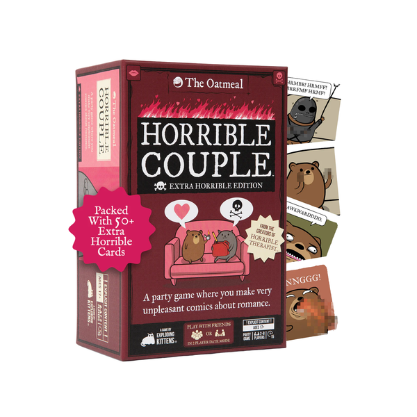 Exploding Kittens: Horrible Couple "Extra Horrible Edition"-Exploding Kittens-Ace Cards & Collectibles