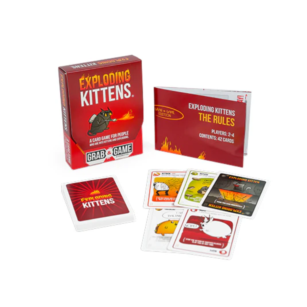 Exploding Kittens Original: Grab & Game Edition-Exploding Kittens-Ace Cards & Collectibles