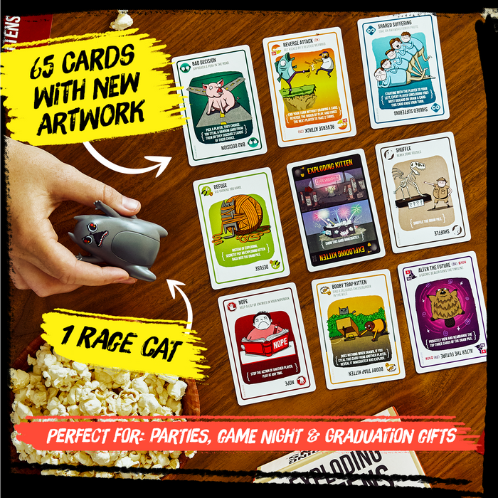 Exploding Kittens: Rage Mode-Exploding Kittens-Ace Cards & Collectibles