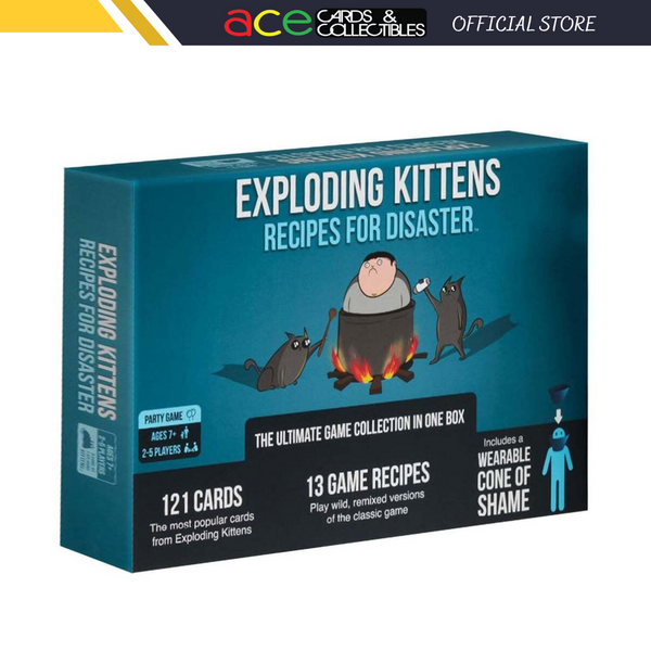 Exploding Kittens Recipes For Disaster EN Board Game-Exploding Kittens-Ace Cards & Collectibles