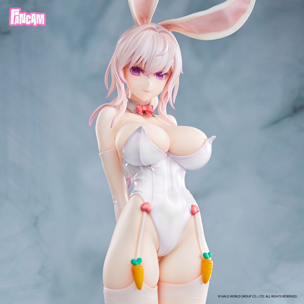 Bunny Girls 1/6 White Rabbit PVC Statue-FANCAM-Ace Cards & Collectibles