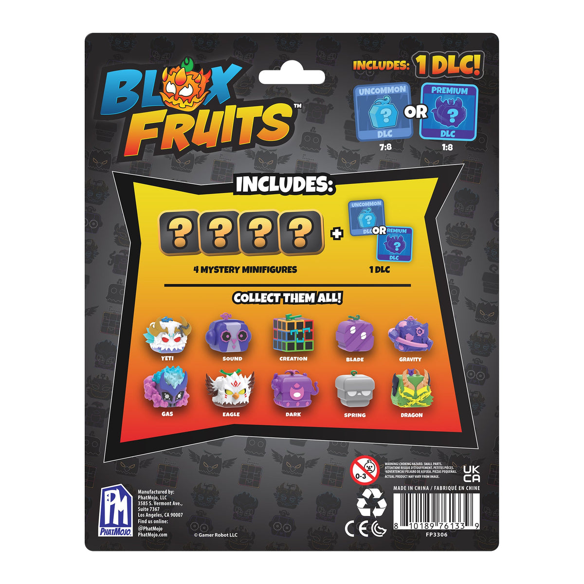 Roblox Blox Fruits Minifigure S3 4 Pack