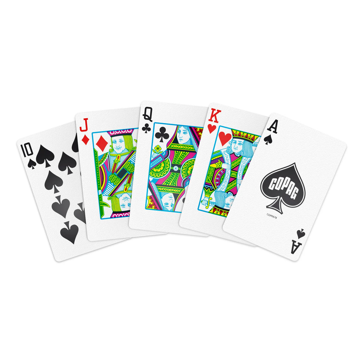 Copag WSOP 100% Plastic Playing Cards - Poker Size Double Deck Set