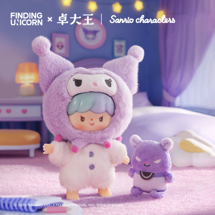 FINDING UNICORN Sanrio X Zzoton Love League Buddies Series Blind Box-Single Box (Random)-Finding Unicorn-Ace Cards & Collectibles