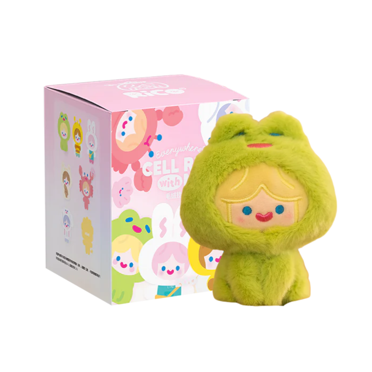 FINDING UNICORN X CELL RiCO Happy Fluffy Series Plush Blind Box-Single Box (Random)-Finding Unicorn-Ace Cards & Collectibles