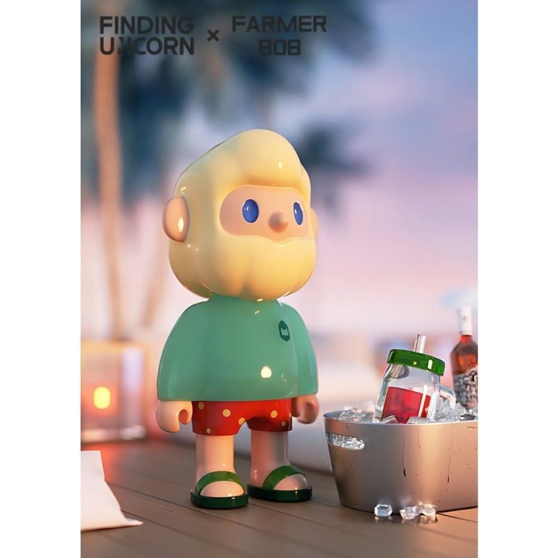 FINDING UNICORN X FARMER BOB ISLAND SERIES BLIND BOX-Single Box (Random)-Finding Unicorn-Ace Cards &amp; Collectibles