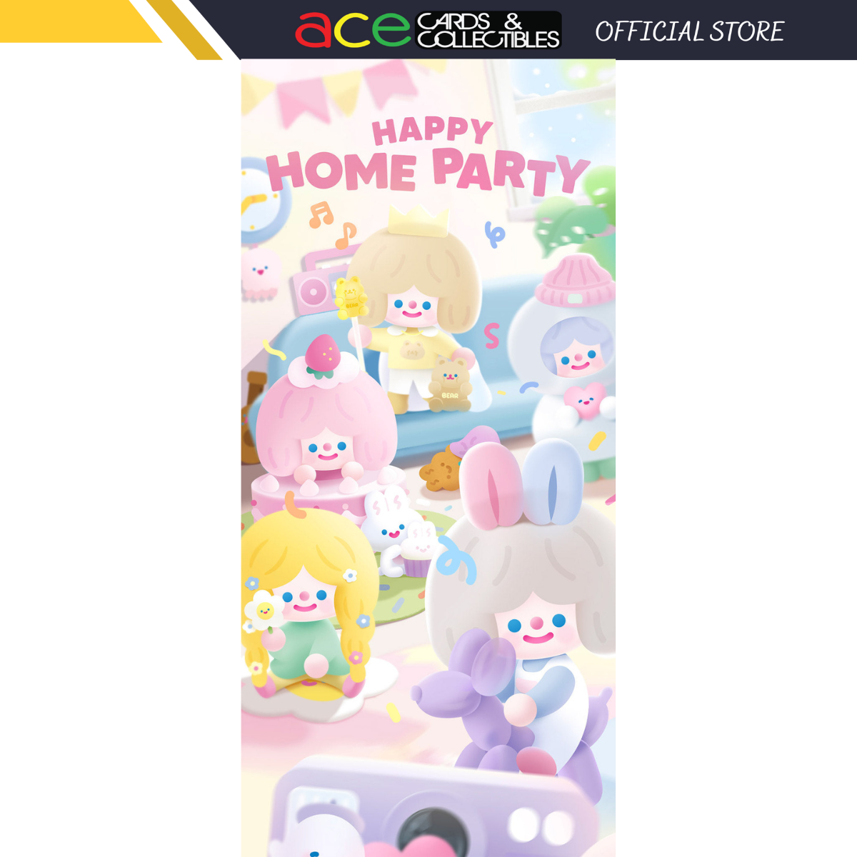 FINDING UNICORN X RiCO Happy Home Party Series Blind Box-Single Box (Random)-Finding Unicorn-Ace Cards & Collectibles