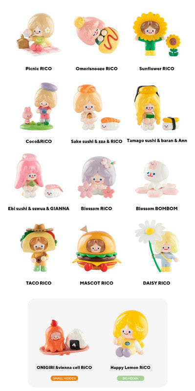 FINDING UNICORN X RiCO Happy Picnic Together Series Blind Box-Single Box (Random)-Finding Unicorn-Ace Cards & Collectibles