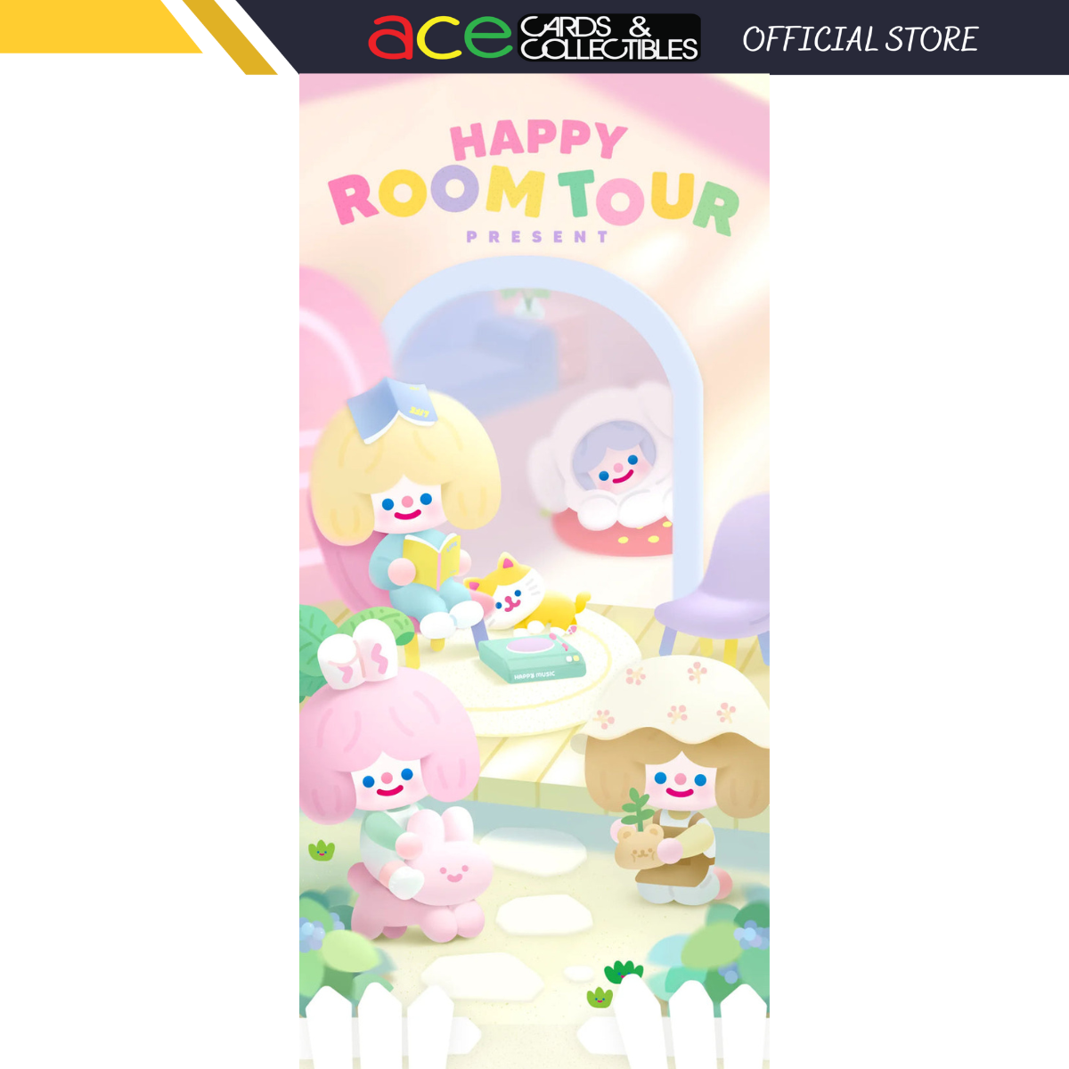 FINDING UNICORN X RiCO Happy Room Tour Series Blind Box-Single Box (Random)-Finding Unicorn-Ace Cards & Collectibles