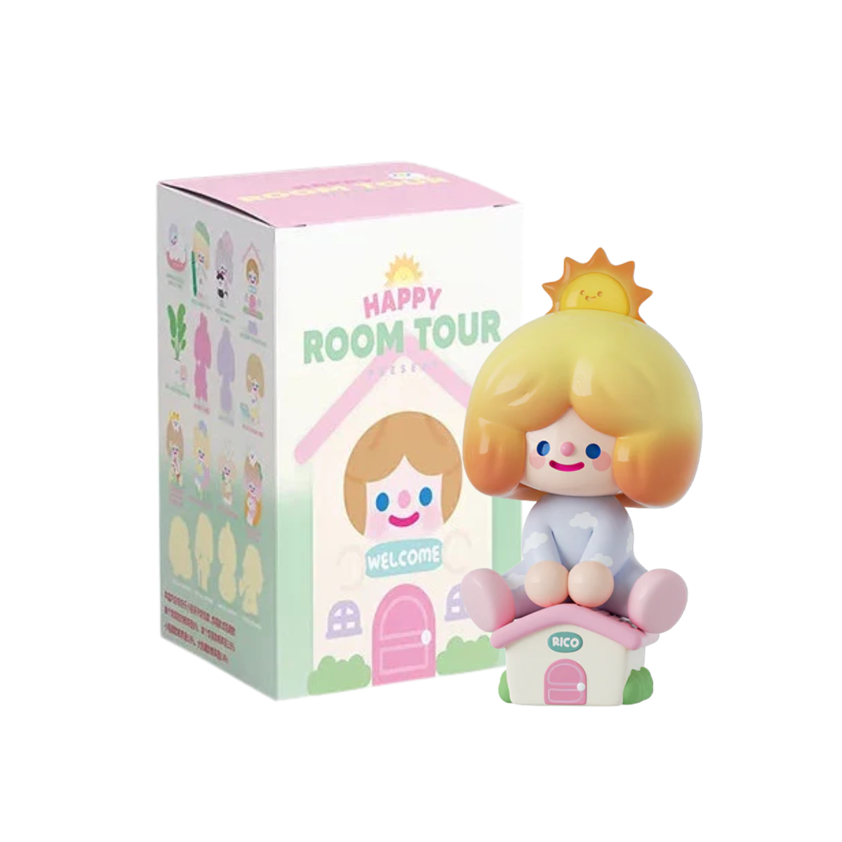 FINDING UNICORN X RiCO Happy Room Tour Series Blind Box-Single Box (Random)-Finding Unicorn-Ace Cards & Collectibles