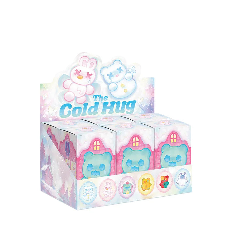FINDING UNICORN X ShinWoo The Cold Hug Series Plush Blind Box-Display Box (6pcs)-Finding Unicorn-Ace Cards &amp; Collectibles