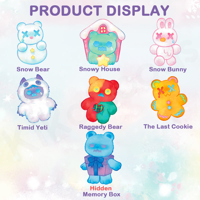 FINDING UNICORN X ShinWoo The Cold Hug Series Plush Blind Box-Single Box (Random)-Finding Unicorn-Ace Cards &amp; Collectibles