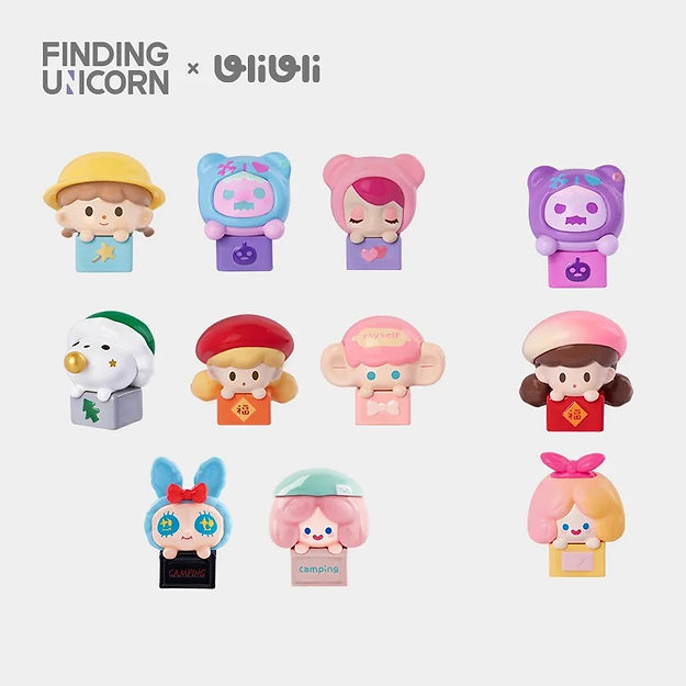 FINDING UNICORN X Uli Uli Camping Series Blind Box-Single Box (Random)-Finding Unicorn-Ace Cards & Collectibles