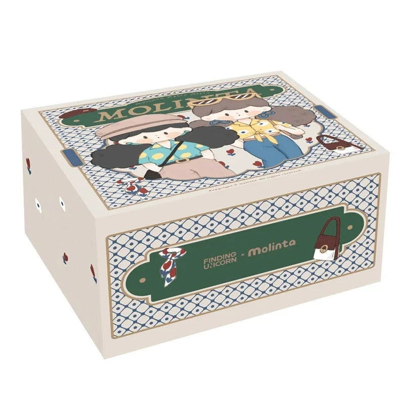 FINDING UNICORN x Molinta Retro Girls Series Series Blind Box-Display Box (9pcs)-Finding Unicorn-Ace Cards &amp; Collectibles