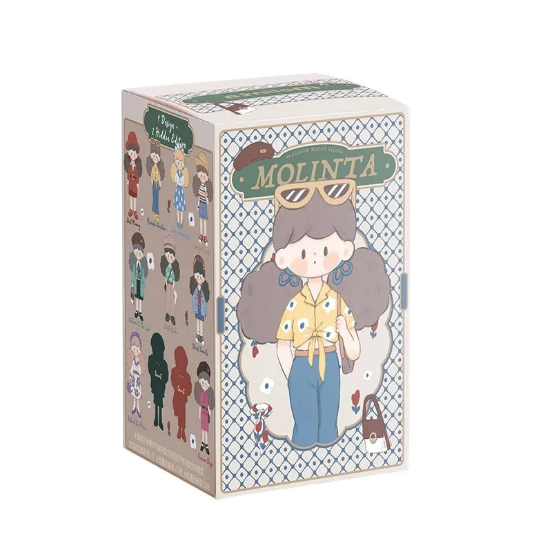 FINDING UNICORN x Molinta Retro Girls Series Series Blind Box-Single Box (Random)-Finding Unicorn-Ace Cards &amp; Collectibles