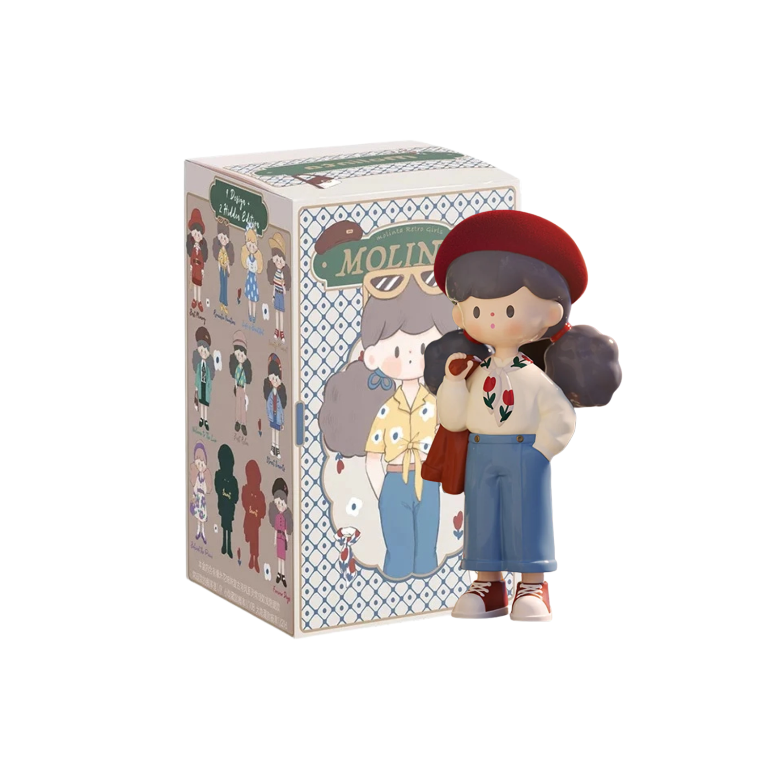 FINDING UNICORN x Molinta Retro Girls Series Series Blind Box-Single Box (Random)-Finding Unicorn-Ace Cards & Collectibles