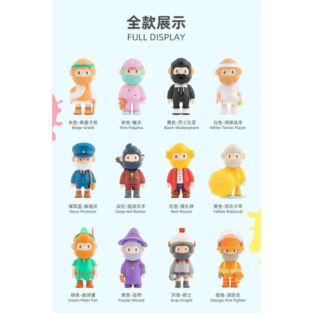 Farmer Bob 3rd Generation Color Series-Single Box (Random)-Finding Unicorn-Ace Cards & Collectibles