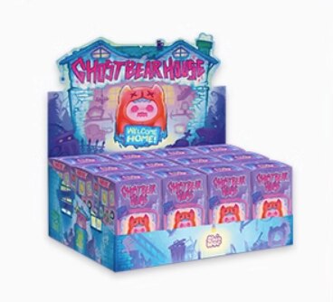 Finding Unicorn Shin Woo Ghost Bear House Hide and Seek Series-Display Box (12pcs)-Finding Unicorn-Ace Cards &amp; Collectibles