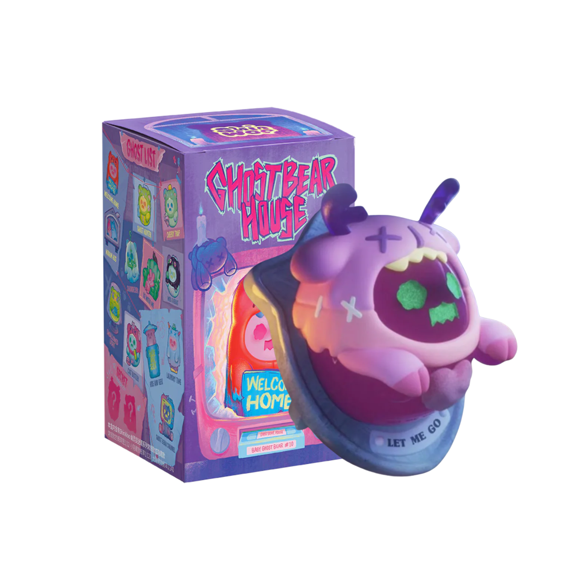Finding Unicorn Shin Woo Ghost Bear House Hide and Seek Series-Single Box (Random)-Finding Unicorn-Ace Cards & Collectibles