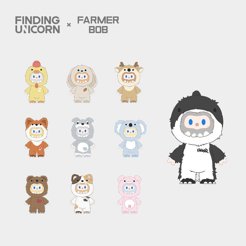 Finding Unicorn x FARMER BOB ANI-MONSTER Plush Series-Single Box (Random)-Finding Unicorn-Ace Cards &amp; Collectibles