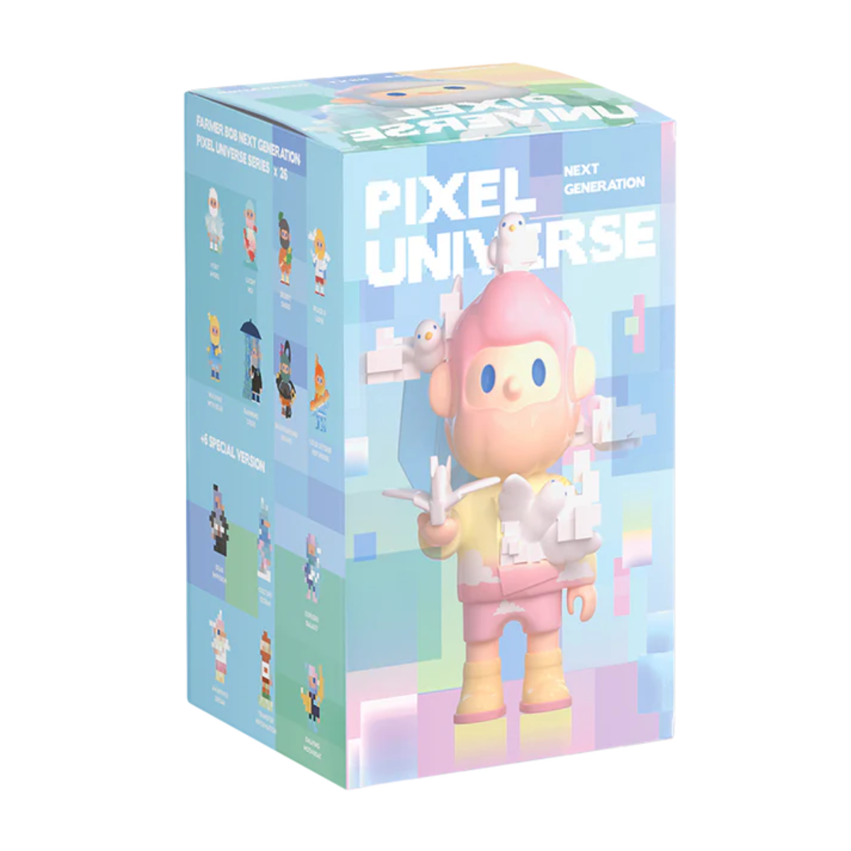 Finding Unicorn x FARMER BOB Pixel Universe Series Blind Box 10th anniversary-Single Box (Random)-Finding Unicorn-Ace Cards &amp; Collectibles