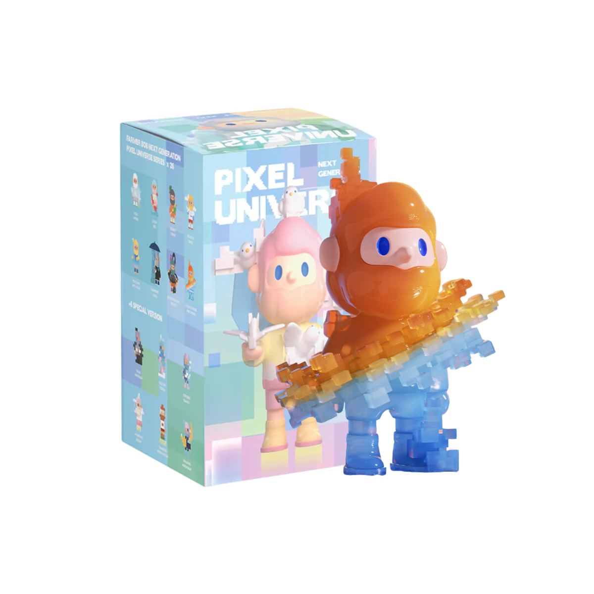 Finding Unicorn x FARMER BOB Pixel Universe Series Blind Box 10th anniversary-Single Box (Random)-Finding Unicorn-Ace Cards & Collectibles
