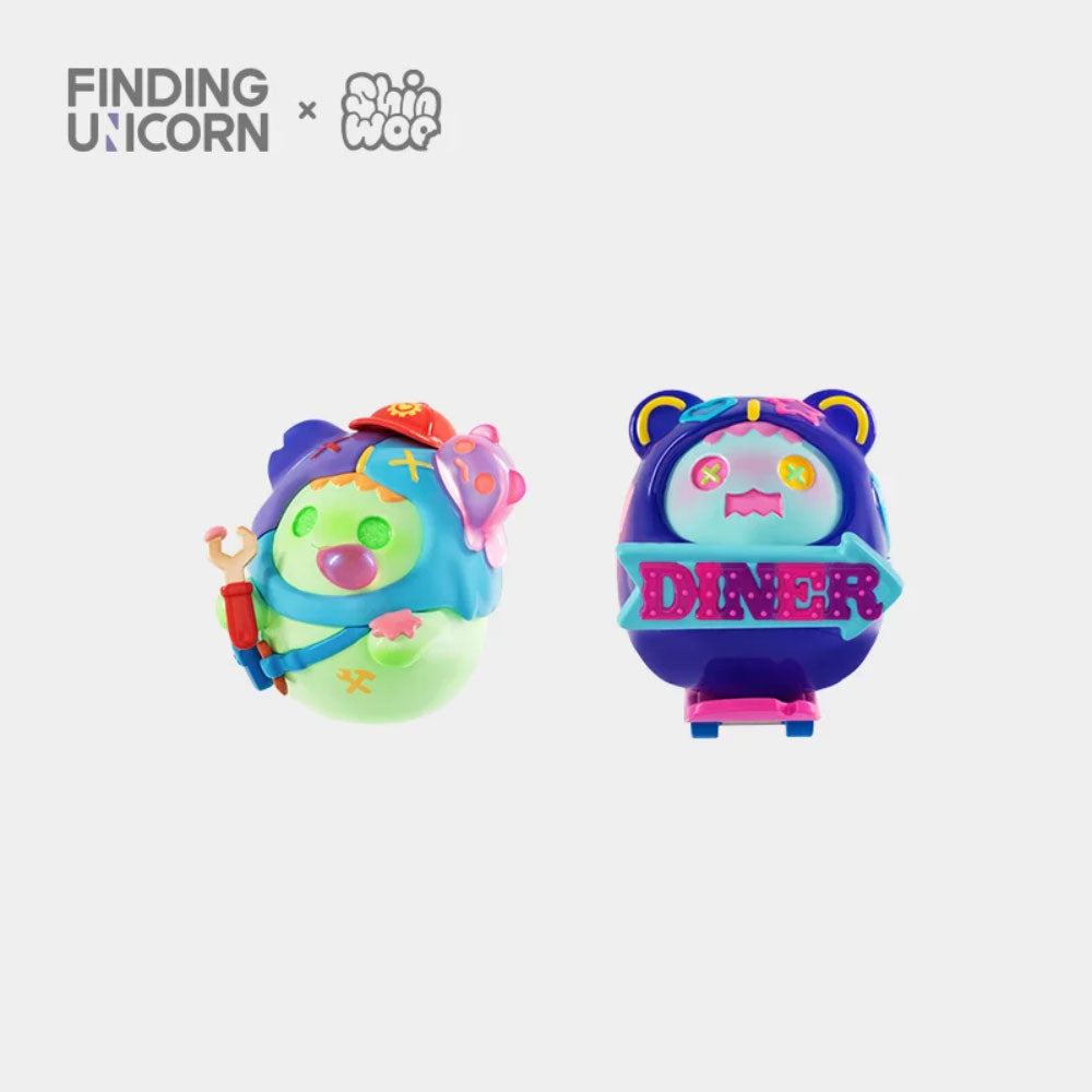 Finding Unicorn x ShinWoo Strange Ghost Diner Series-Single Box (Random)-Finding Unicorn-Ace Cards &amp; Collectibles