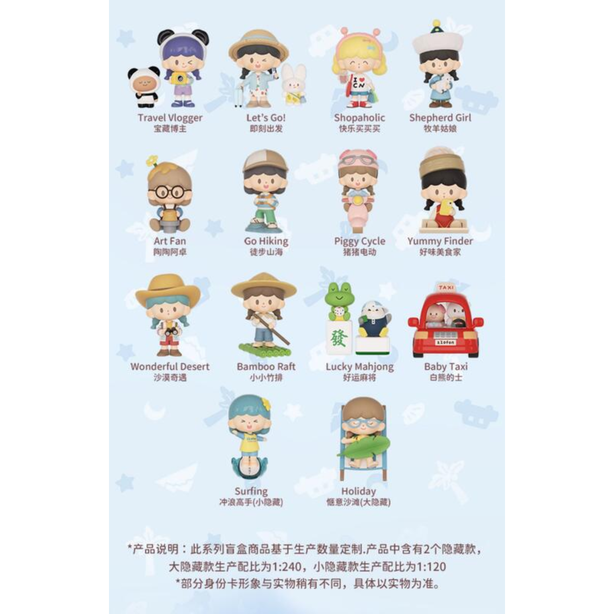 zZoton Travel Together Series-Single Box (Random)-Finding Unicorn-Ace Cards & Collectibles