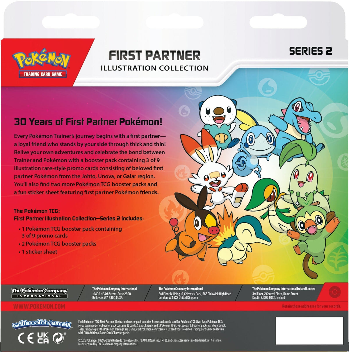 Pokemon TCG: First Partner Illustration Collection "Series 2"
