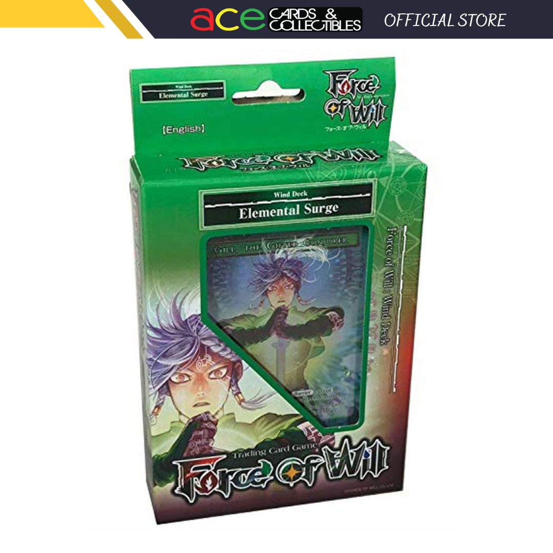 Force Of Will TCG: Wind Elemental Surge Starter Deck-Force Of Will-Ace Cards &amp; Collectibles