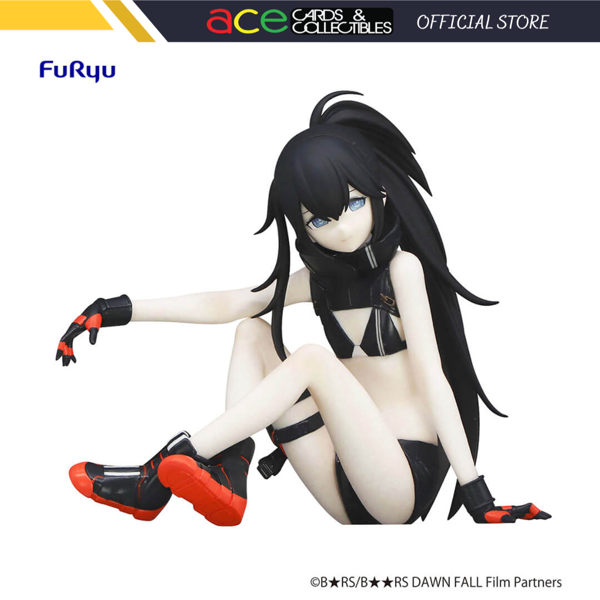 Black Rock Shooter Dawn Fall Noodle Stopper Figure &quot;Black Rock Shooter&quot;-FuRyu-Ace Cards &amp; Collectibles
