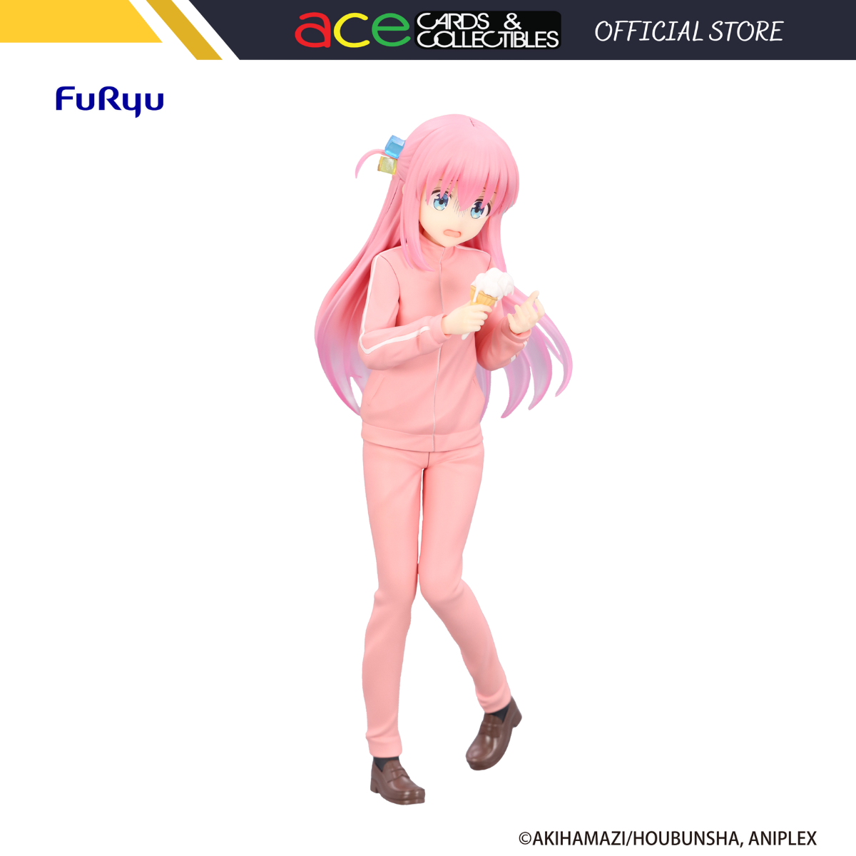 Bocchi The Rock! Trio-Try-iT Figure "Hitori Goto"-FuRyu-Ace Cards & Collectibles