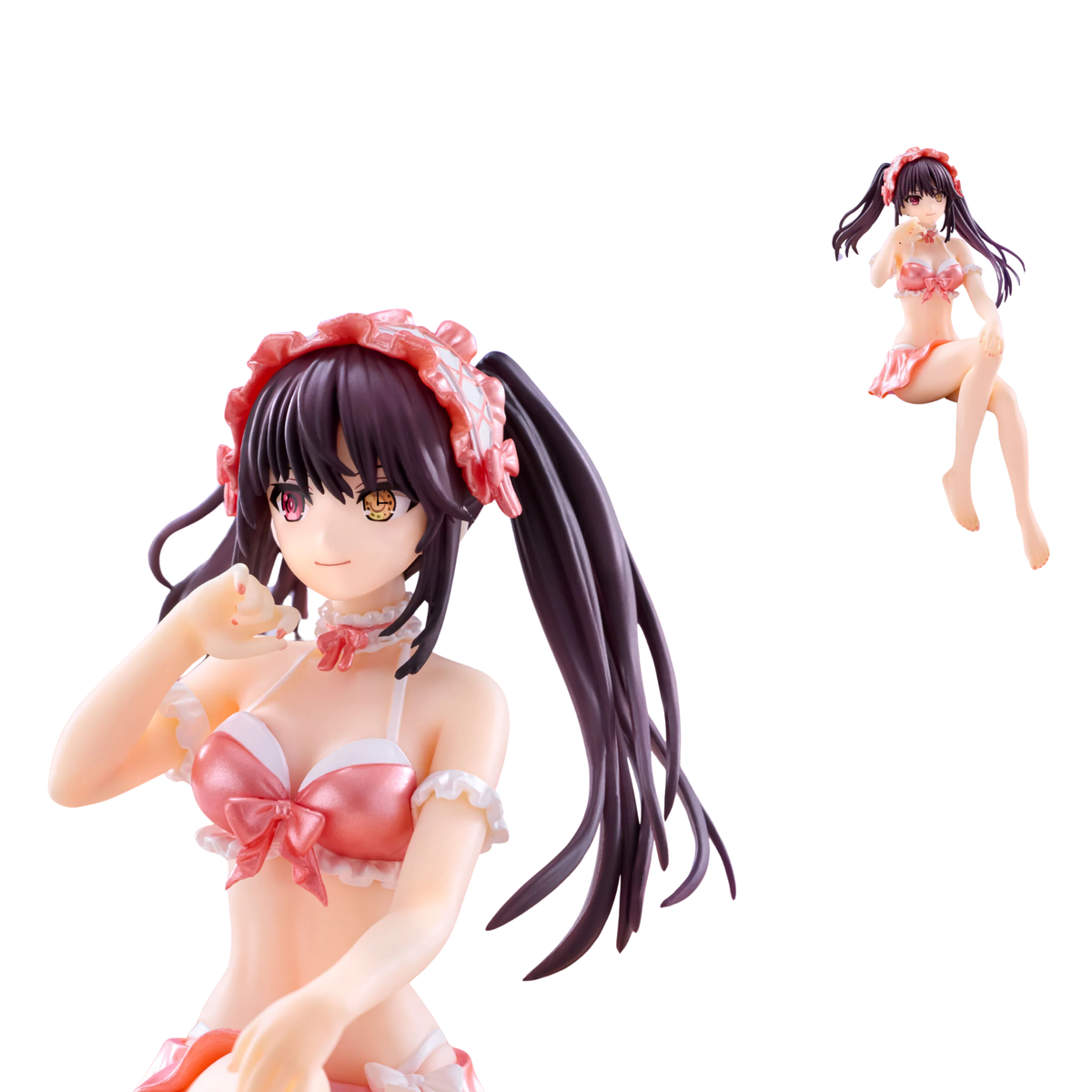 Date A Live V Noodle Stopper Figure "Kurumi Tokisaki" (Swimsuit Pastel Red Color Ver.)-FuRyu-Ace Cards & Collectibles