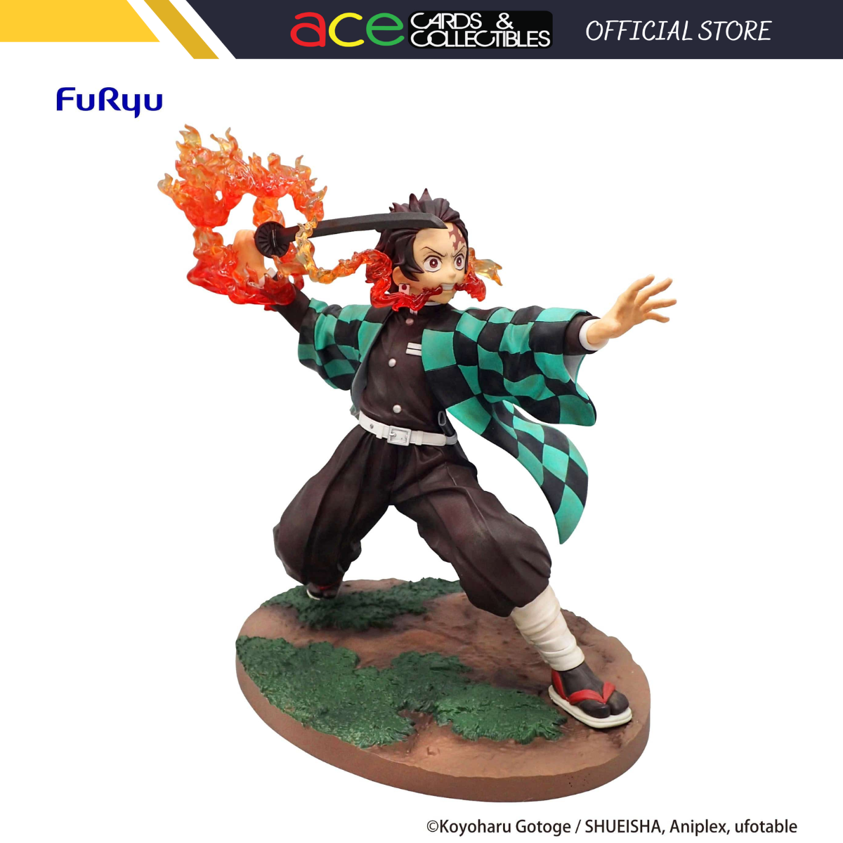Demon Slayer: Kimetsu no Yaiba Exceed Creative Figure "Kamado Tanjiro"-FuRyu-Ace Cards & Collectibles