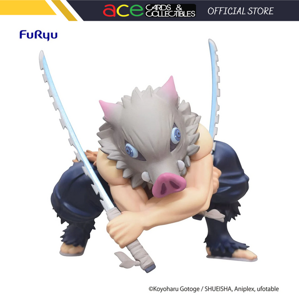 Demon Slayer : Kimetsu no Yaiba Noodle Stopper Figure "Hashibira Inosuke"-FuRyu-Ace Cards & Collectibles