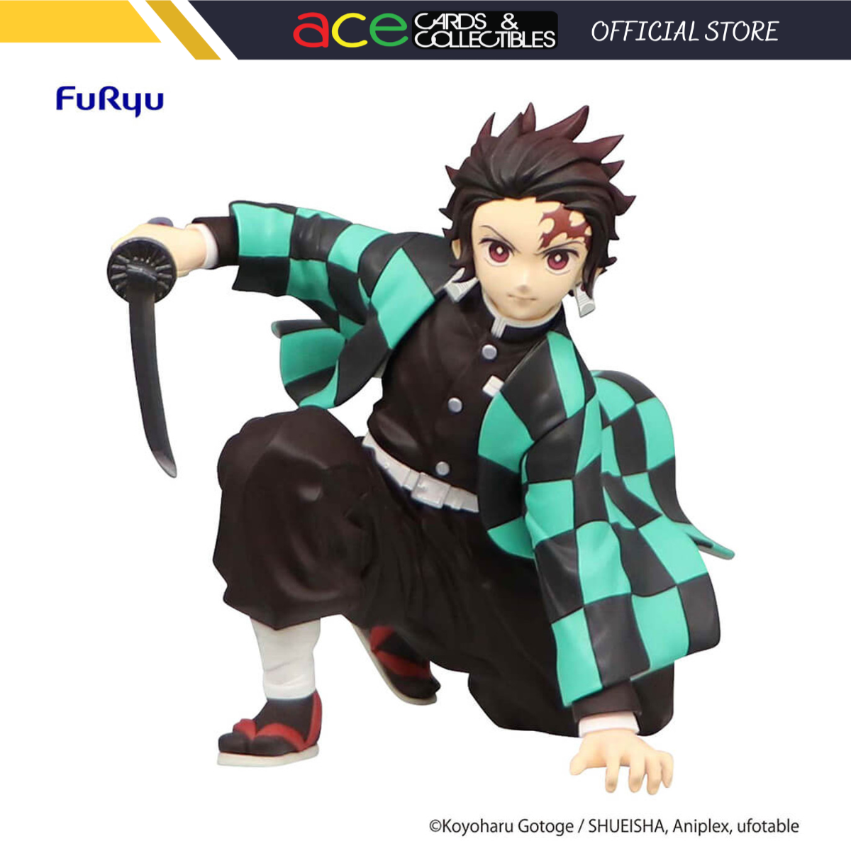 Demon Slayer : Kimetsu no Yaiba Noodle Stopper Figure "Kamado Tanjiro"-FuRyu-Ace Cards & Collectibles