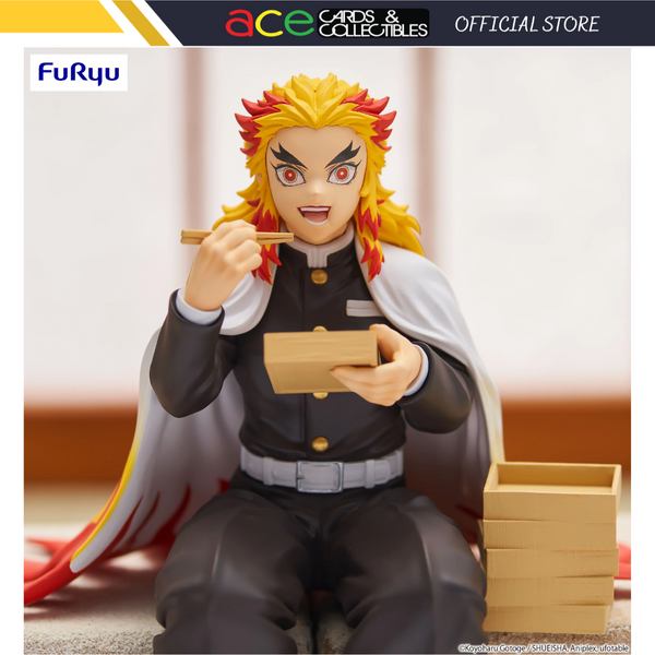 Demon Slayer : Kimetsu no Yaiba Noodle Stopper Figure "Rengoku Kyojuro"-FuRyu-Ace Cards & Collectibles