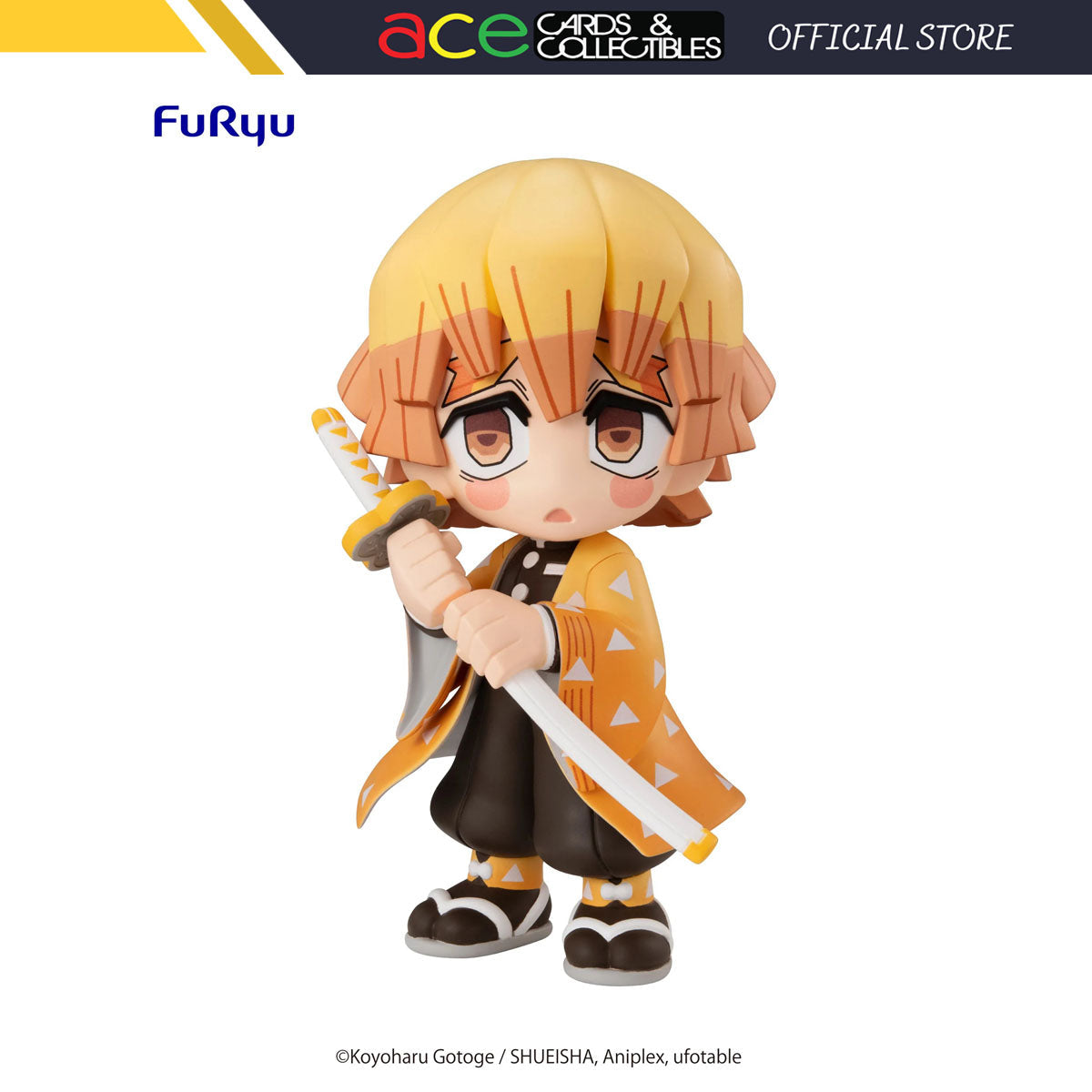 Demon Slayer: Kimetsu no Yaiba -Toonize- "Agatsuma Zenitsu" (Normal Color Ver.)-FuRyu-Ace Cards & Collectibles