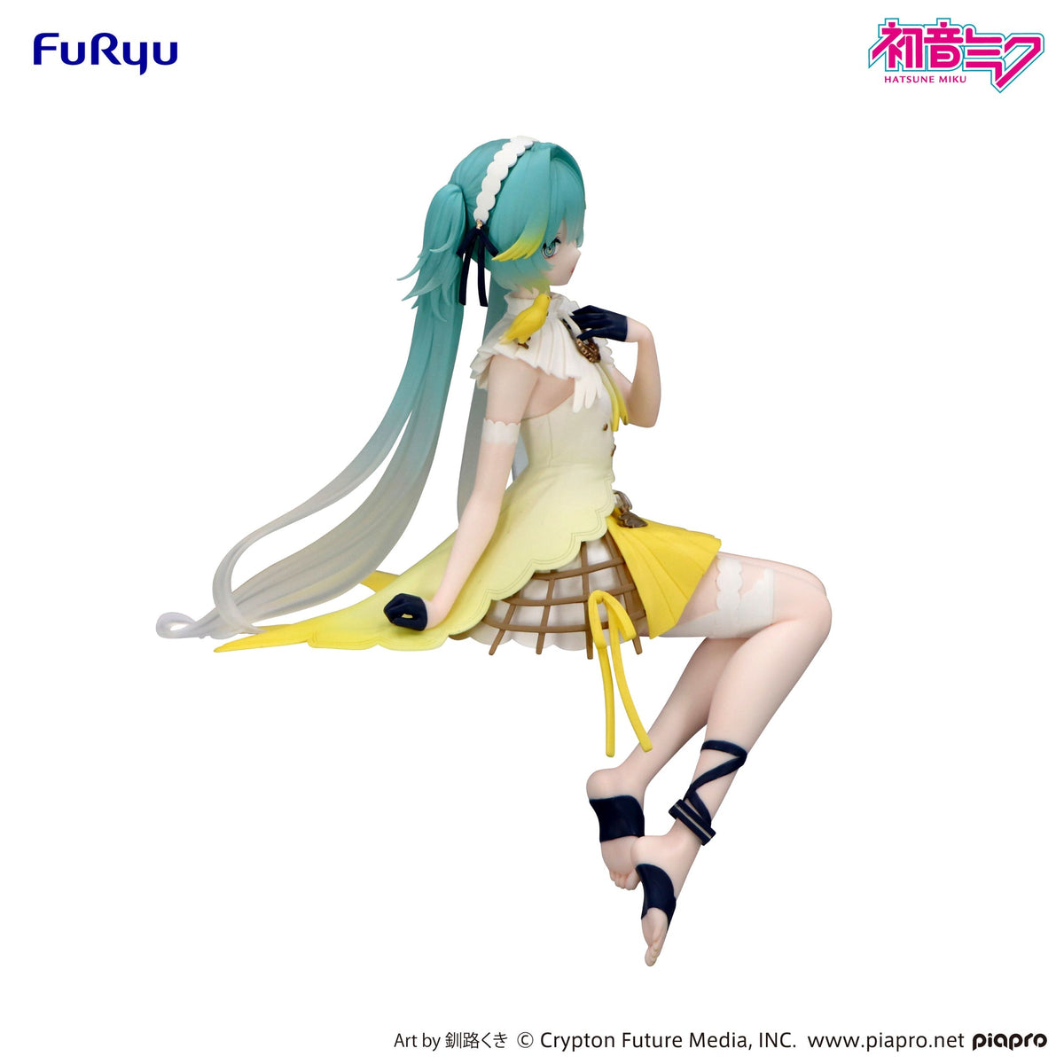 FURYU Hatsune Miku Noodle Stopper Figure: Canary Bird-FuRyu-Ace Cards & Collectibles