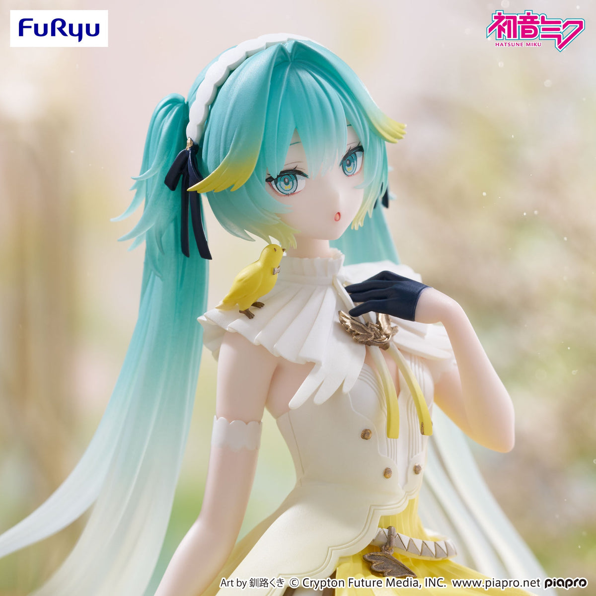 FURYU Hatsune Miku Noodle Stopper Figure: Canary Bird-FuRyu-Ace Cards & Collectibles