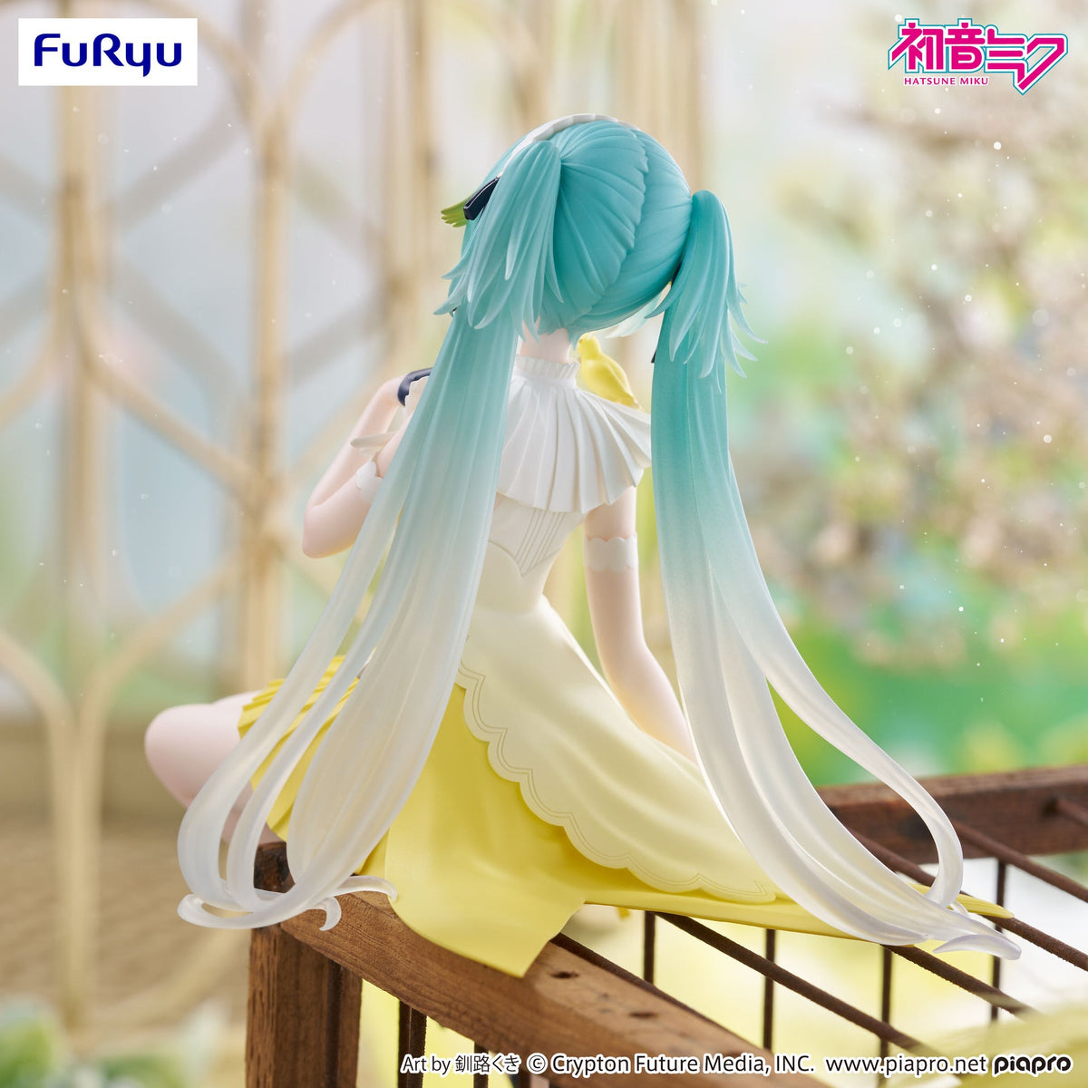 FURYU Hatsune Miku Noodle Stopper Figure: Canary Bird-FuRyu-Ace Cards & Collectibles