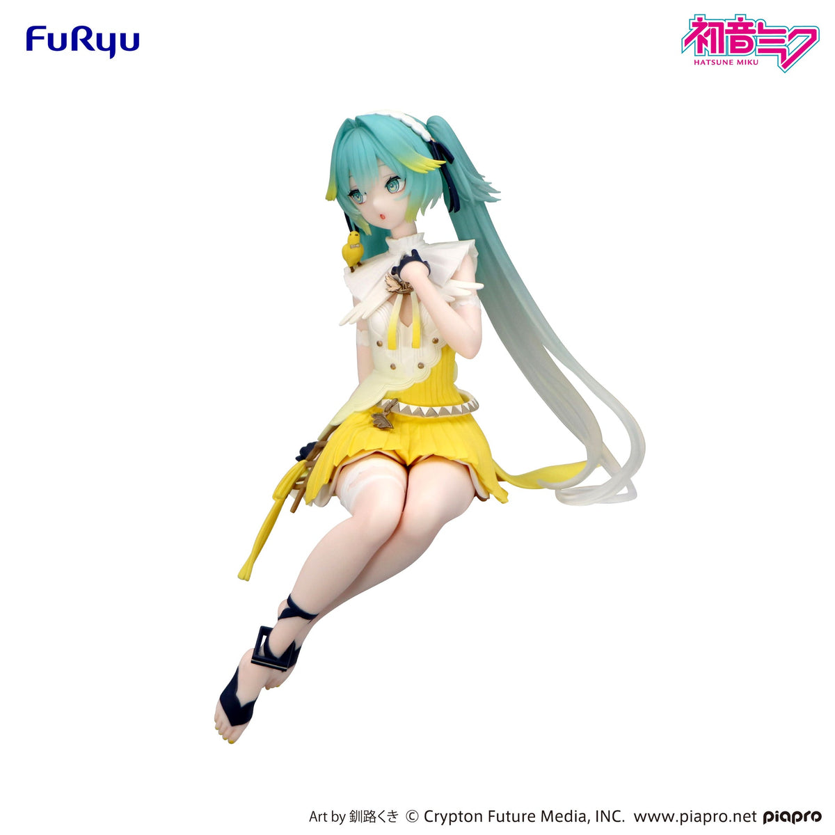 FURYU Hatsune Miku Noodle Stopper Figure: Canary Bird-FuRyu-Ace Cards & Collectibles