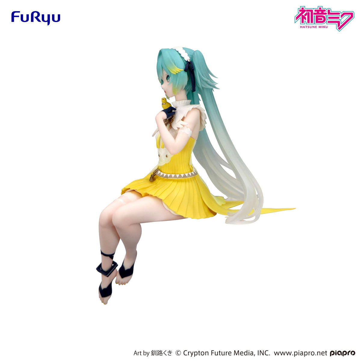 FURYU Hatsune Miku Noodle Stopper Figure: Canary Bird-FuRyu-Ace Cards & Collectibles