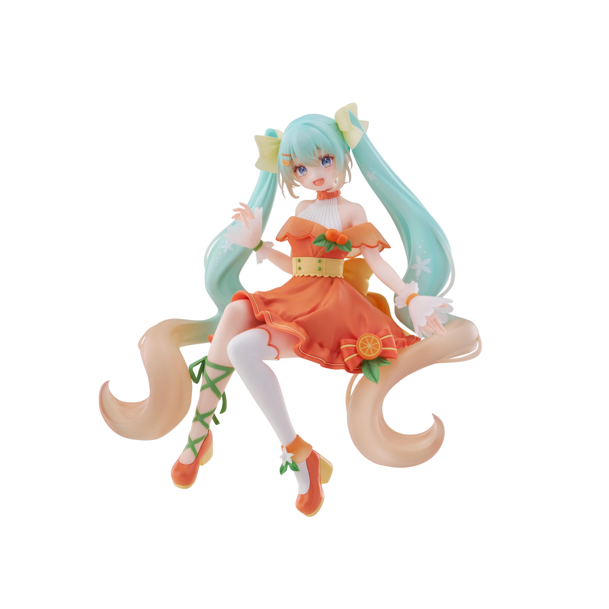 FURYU Hatsune Miku Noodle Stopper Figure: Hatsune Miku Citrus ver.-Deposit Payment-FuRyu-Ace Cards & Collectibles