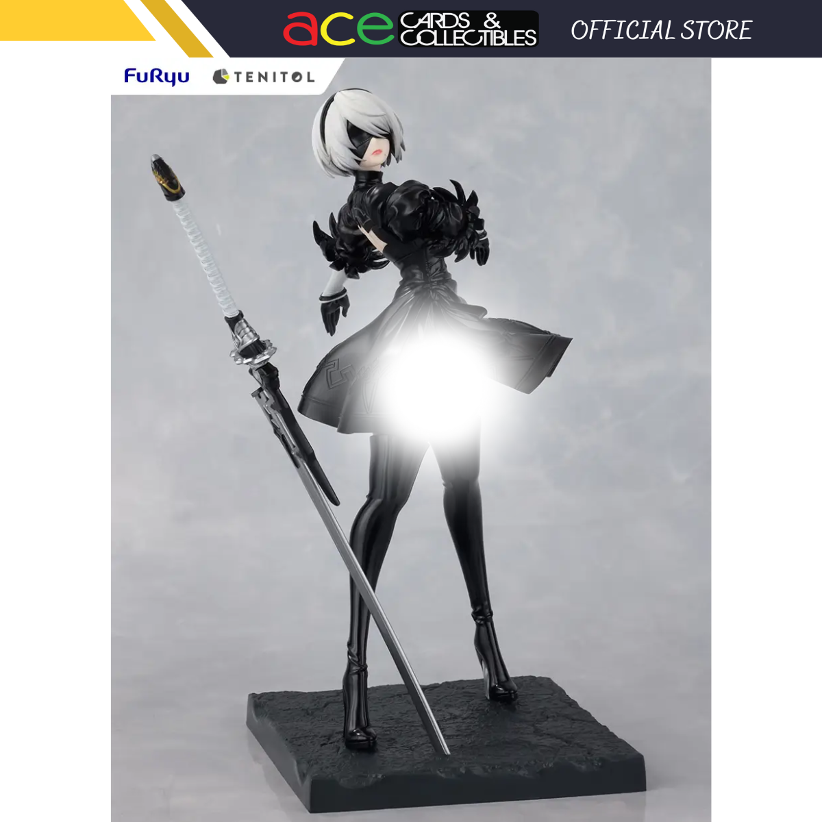 FURYU NieR:Automata Ver1.1a TENITOL "2B"-FuRyu-Ace Cards & Collectibles